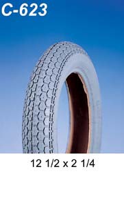 CUBIERTAS NEUMÁTICAS GRIS DIBUJO C-623.